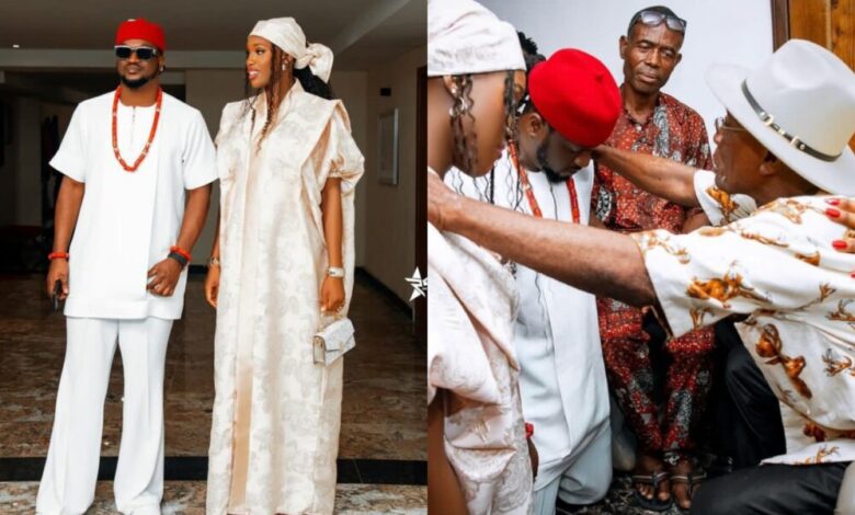 IfyNonso Paul Okoye shares photos from his traditional wedding Kemi Filani blog min 1000x600
