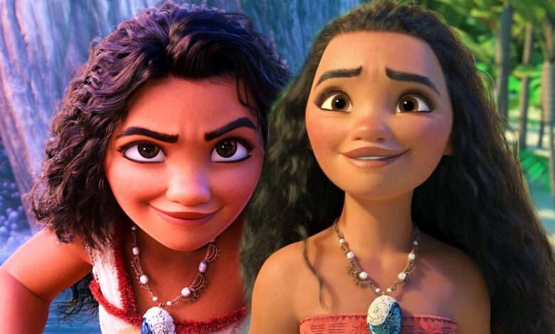 moana stands on boat in moana 2 1