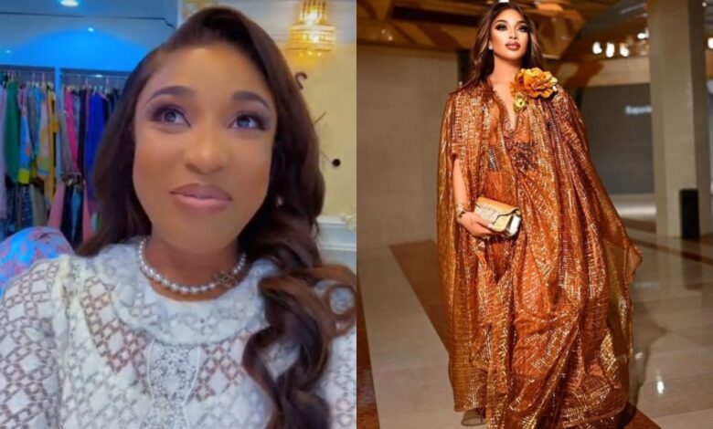 I dont know what I did to deserve this love Tonto Dikeh emotional as she receives N10 million as birthday gift Kemi Filani blog min 1000x600