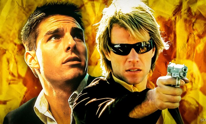 jon bon jovi as derek bliss from vampires los muertos and tom cruise as ethan hunt from mission impossible