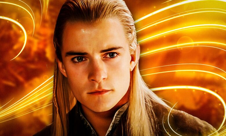 orlando bloom as legolas from the lord of the rings the return of the king