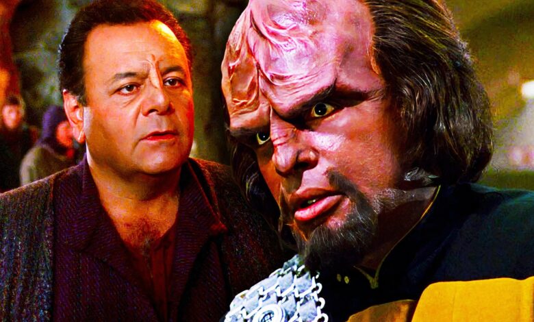paul sorvino in star trek tng and worf human brother explained