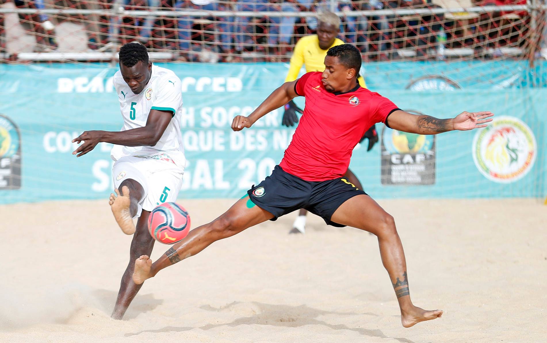 AFCON Beach Soccer: Supersand Eagles se preparan para clasificarse para la fase final