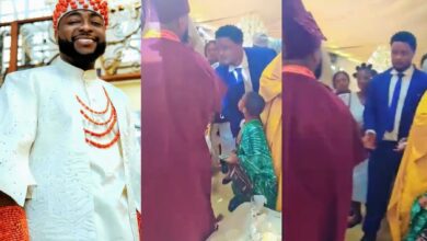 Davido accused of assaulting his bouncer at his wedding Kemi Filani blog min