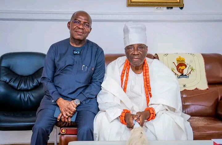 Oba Of Lagos Expresses Satisfaction With Otti’s Performance In Abia