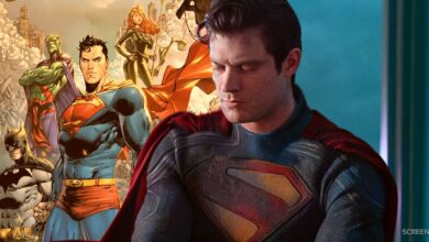 dcu justice league rumors get huge boost after hidden detail spotted on superman set