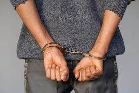 police arrest hand cuffs