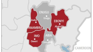 south east nigeria map1 1000x600