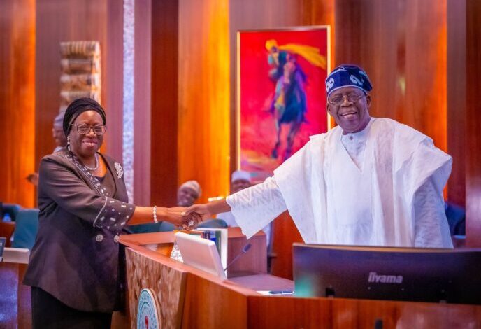 President Tinubu Swears In Justice Kekere-Ekun As Substantive CJN