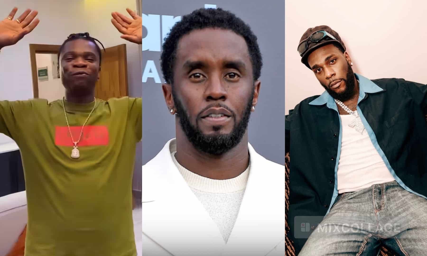 “Kamu meledak setelah kamu panik tentang Diddy” – Speed ​​​​Darlington mempertanyakan Burnaboy tentang hubungannya dengan P.Diddy