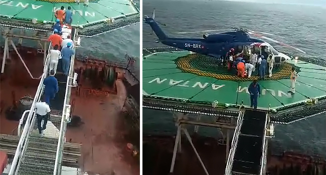 SEDIH! Dua mayat lagi ditemukan dalam kecelakaan helikopter Port Harcourt-NSB