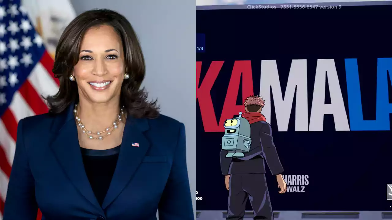 Kampanye Kamala Harris melibatkan pemain dengan peta ‘Kota Kebebasan’ di Fortnite