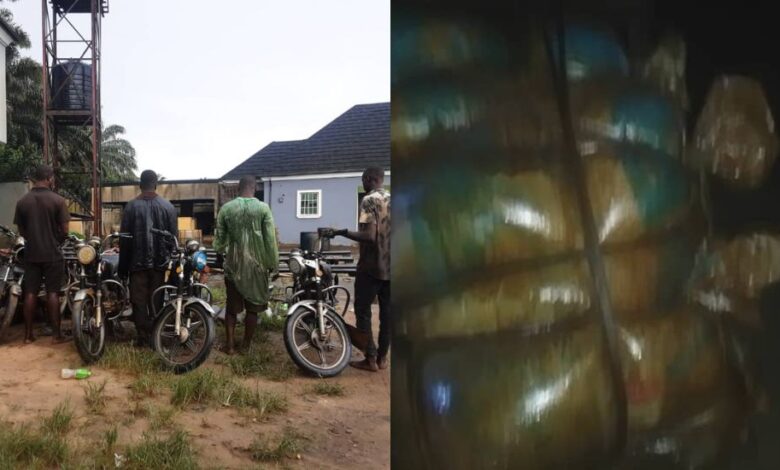 NSCDC Arrests 5 Suspects, Seizes 20,000 Litres Stolen Crude In Abia